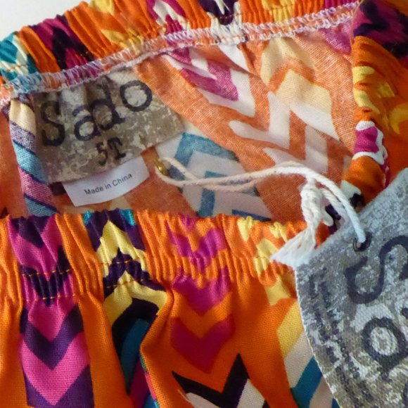 Sado La Bella Flora Girl's 5T Doily Tank with Maxi Skirt Outfit Set - Picture 6 of 7